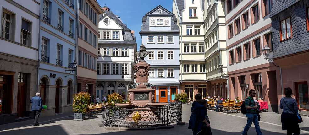 Die Altstadt von Frankfurt