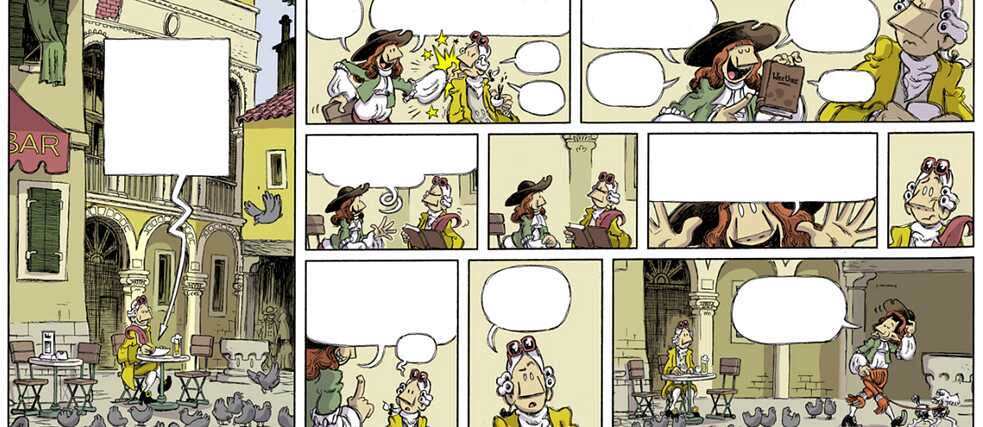 Comic der Episode 1