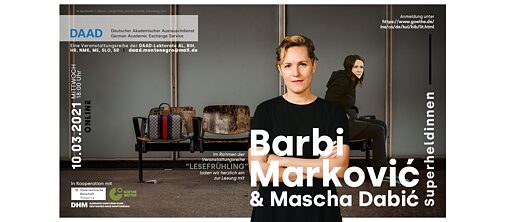 Lesefrühling: Barbi Marković und Maša Dabić