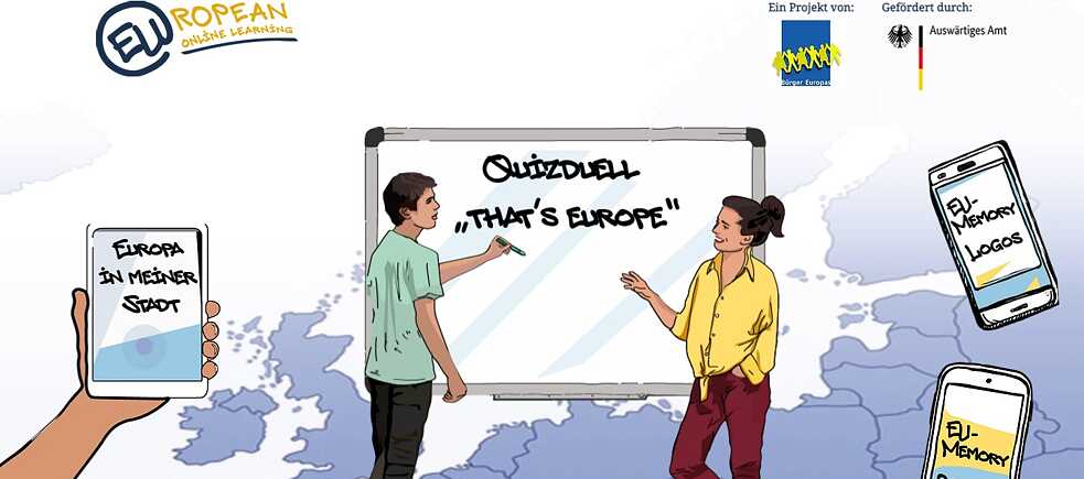 : Online quiz on Europe “that’s eUrope“ with St Brendan’s Sixth Form College