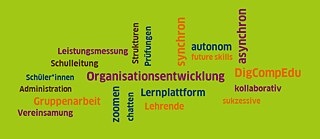 Remote Schools: Wortwolke © © Goethe-Institut Bulgarien Remote Schools: Wortwolke