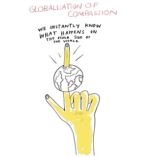 Globalisierung des Mitgefühls – Wir wissen sofort, was auf der anderen Seite des Planeten los ist.