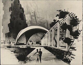 Borjomi-Pavillon (Borjomi), Architekt: G. Jabua // 1965