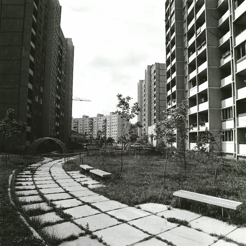Wohnsiedlung Winogradar (Kiew), Architekten: E. Bilski und andere // 1972–1991