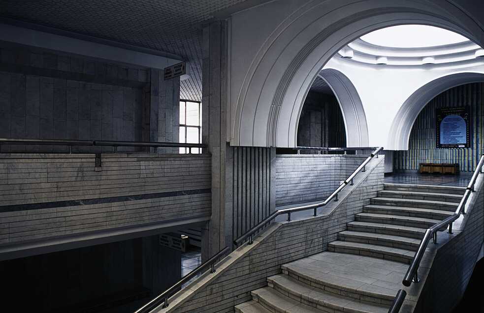 Wellnesszentrum Arasan (Alma-Ata), Architekten: W. Chwan, M. Ospanow // 1980–1983