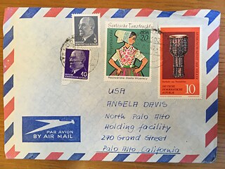 Postcards for Angela Davis