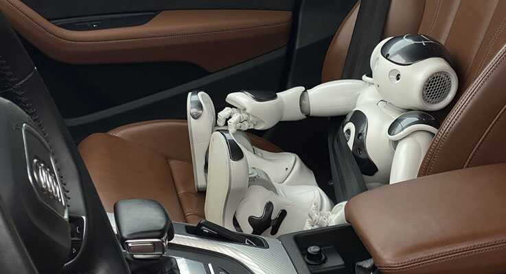 NAO-Roboter im Goethe-Institut Slowakei 