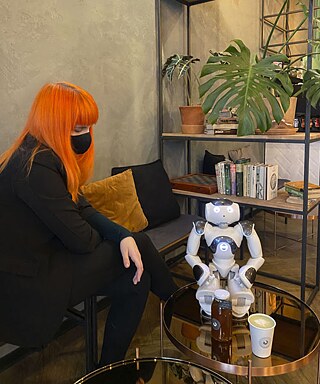 NAO-Robot v Goethe-Institut Slovenko