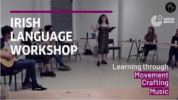 "Ealaín Means Art" – Aoife O’Reilly: Irish Language Workshop at the Disappearing Wall Belfast