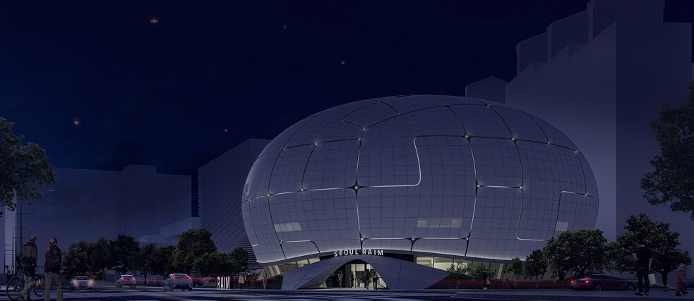 Robot Science Museum, Seoul/Südkorea, Entwurf