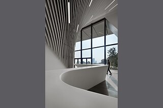 Istanbuler Fernseh- und Radioturm, Detail des Innenbereichs