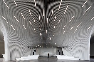 Istanbuler Fernseh- und Radioturm, Detail des Innenbereichs