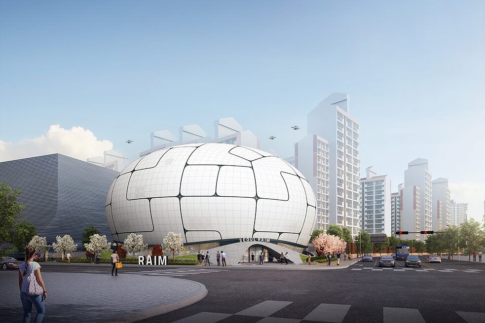 Robot Science Museum, Seoul/Südkorea, Entwurf