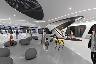 Robot Science Museum, Seoul/Südkorea, Entwurf