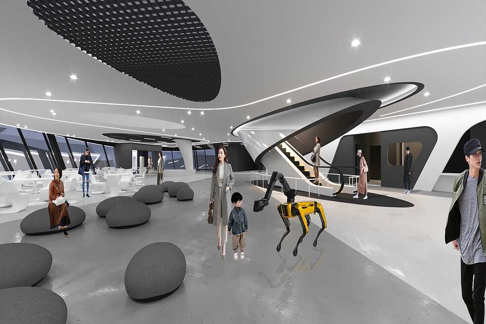 Robot Science Museum, Seoul/Südkorea, Entwurf