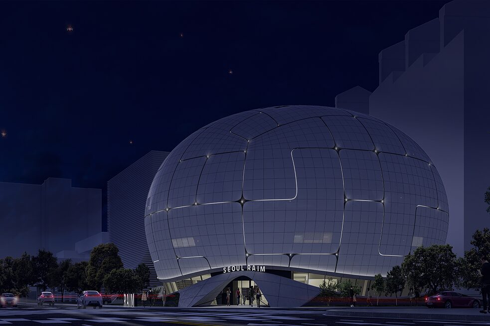 Robot Science Museum, Seoul/Südkorea, Entwurf