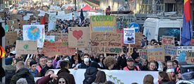 Lo sciopero di Youth for Climate in Belgio 