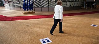 Angela Merkel de dos