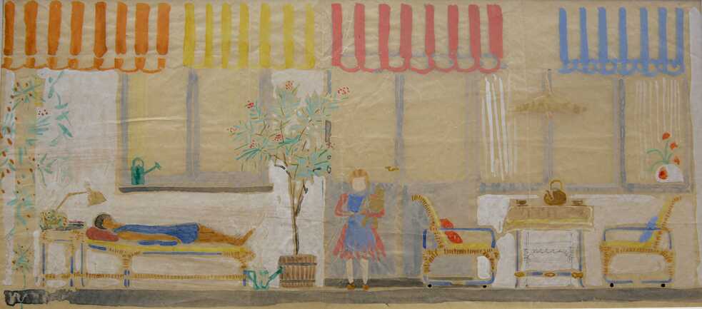 Innenausstattung einer Wohnzelle, Architekt*innen: Margarete Schütte-Lihotzky, Hans Schmidt // 1934–1935