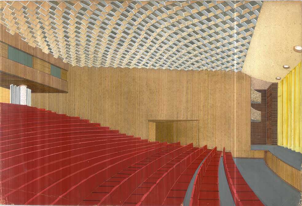 Künstlerhaus (Kiew), Architekt*innen: A. Dobrowolski, A. Makuchina // 1977