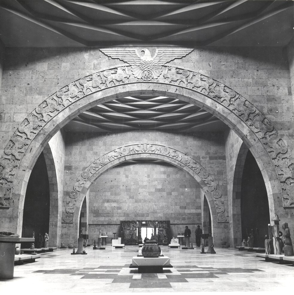 Музей этнографии Армении (Армавир), архитектор: Р. Исраэлян // 1968-1978