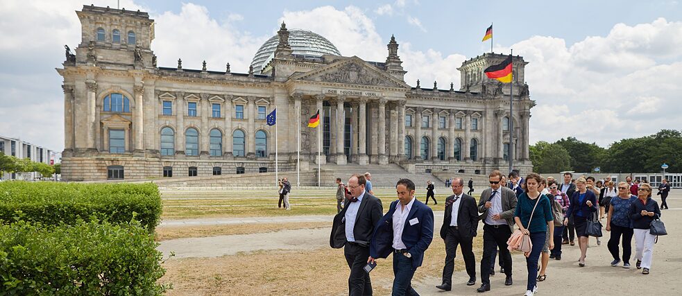 Bundestag, network meeting 2017