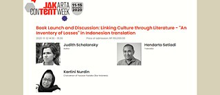 Hendarto Setiadi hat Judith Schalanskys Werk "Verzeichnis einiger Verluste" ins Indonesische übersetzt.