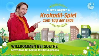 Das Krokodil-Spiel mit Jens &copy; Graphik: Yuchen Jemeršić  © Goethe-Institut Ljubljana Das Krokodil-Spiel mit Jens