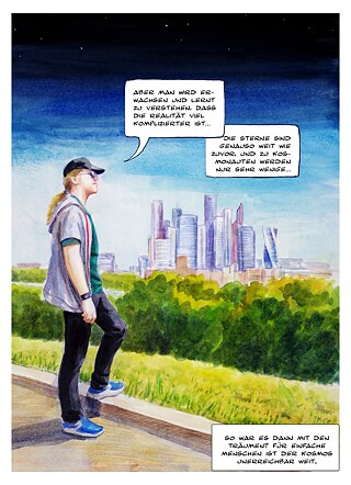 Das kosmische Moskau. Warwara Lednewa 07