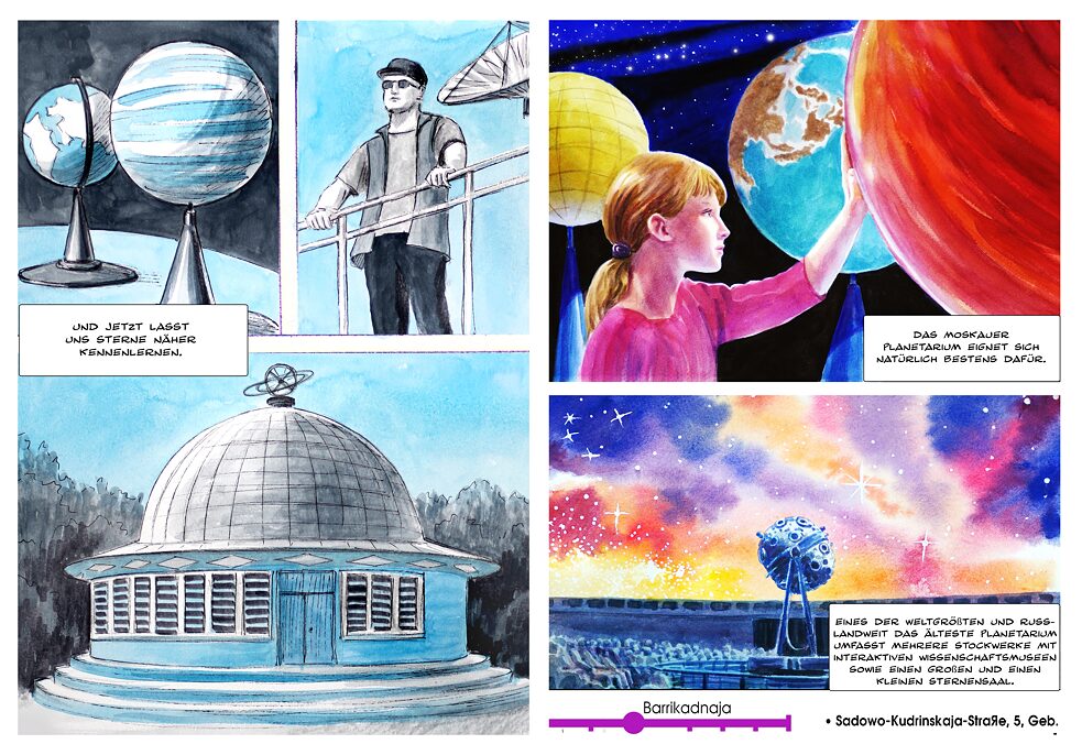 Das kosmische Moskau. Warwara Lednewa 14