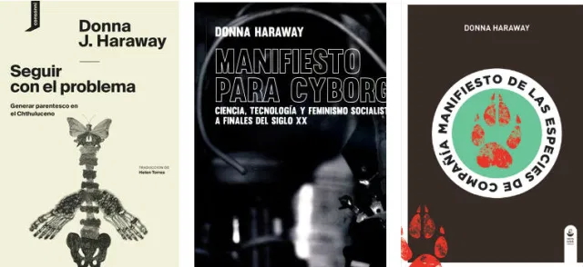 Donna Haraway_Books Covers