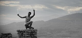 A Pit on  the Mountain