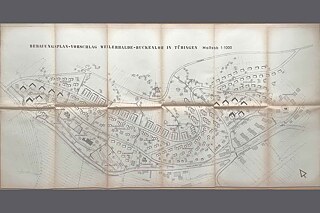 Bebauungsplan-Vorschlag zur Weiterentwicklung des Gebiets Weilerhalde-Buckenloh in Tübingen