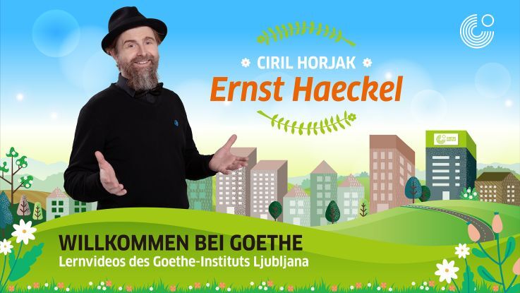 Ciril Horjak mit Ernst Haeckel