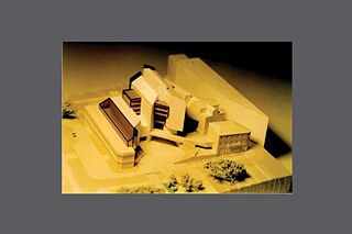 Trabzon Belediyesi ve çevre düzenlemesi, mimari proje yarışmasında birincilik ödülü, 1995, maket