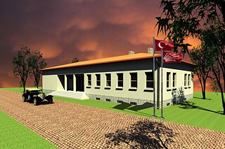 Modellierung des Gebäudes der Republikanischen Volkspartei in Gerede