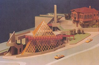 Presse- und Jugendkulturzentrum, Ankara, Modell