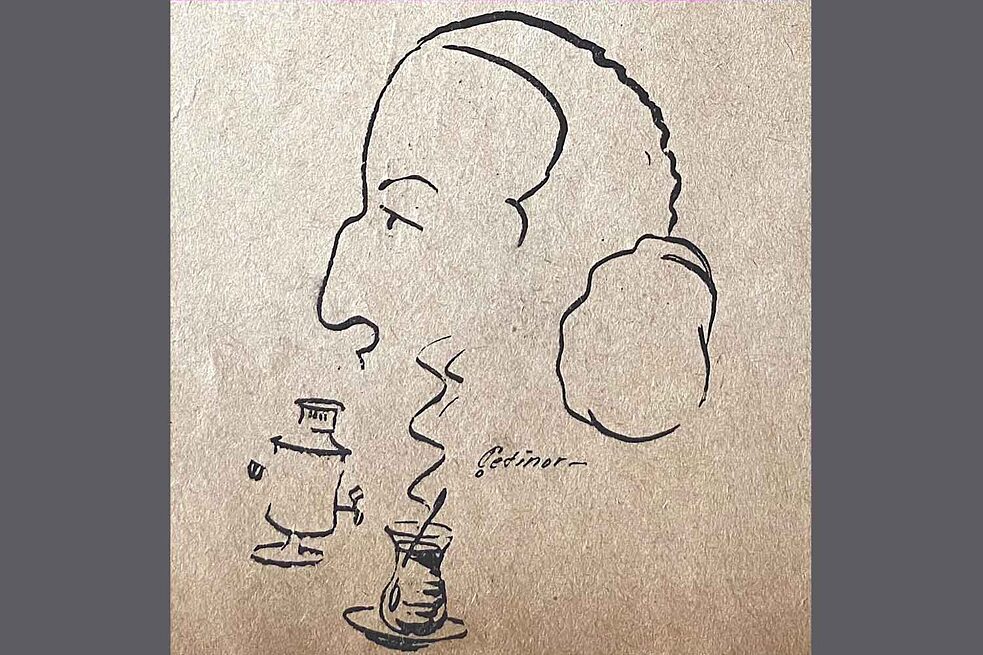 Profil von Perran Doğancı, gezeichnet von Bülent Çetinor