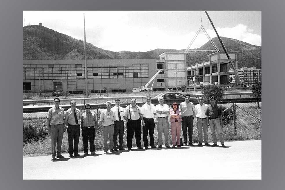 Balçova Tesco Einkaufszentrum-Komplex, Izmir, 2006; Bauphase und Team