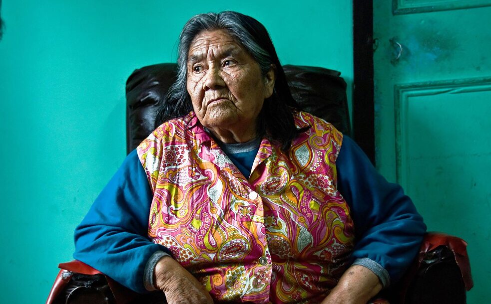 Cristina Calderón es la única hablante superviviente de la lengua autóctona yamana | © Ridinghood, Alamy Stock Photo