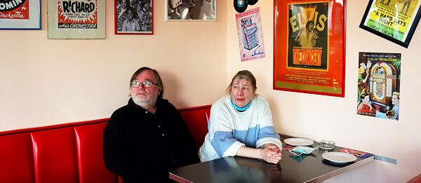 Andreas Weinfort & Birgit Majewski in Big’s Diner