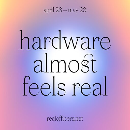 „hardware almost feels real“ 