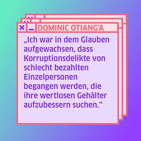 Dominic Otiang'a Zitat