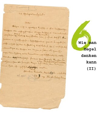 Hegel-Poster6DE © © Goethe-Institut Ljubljana/DLA Marbach Hegel-Poster6DE