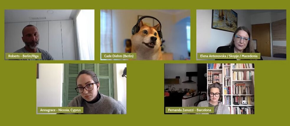 Screenshot aus einem Solidialogue am 19. März 2021. Ziel der SoliDialogues war es eine Vielzahl an Stimmen zu Wort kommen zu lassen – unabhängig von Geschlecht, Alter, sexueller Orientierung, politischer Weltanschauung, ethnischer Zugehörigkeit, Staatsbürgerschaft oder Religion…
