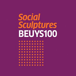 Afiş Social Sculptures BEUYS100