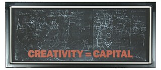 Joseph Beuys, published by Strother/Elwood Arts, New York Subway Poster, 1983. Lithograph and screen print on wove paper. Henry Art Gallery, gift of Helen and Max Gurvich, 2004.146. 