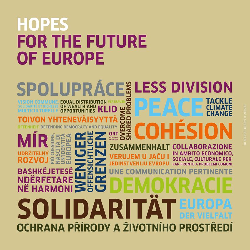 Hopes for the future of Europe