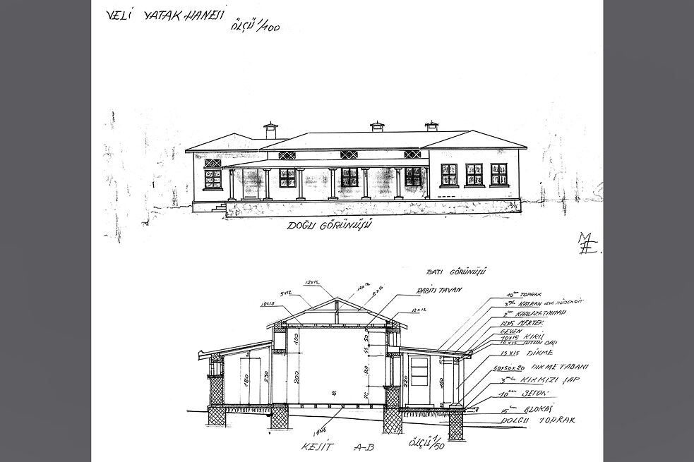 Pazarören Dorfinstitut, Kayseri, 1940er Jahre