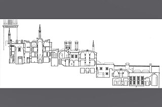 Topkapı Sarayı restorasyonu, İstanbul, 1961-1971, plan ve görünüş çizimi